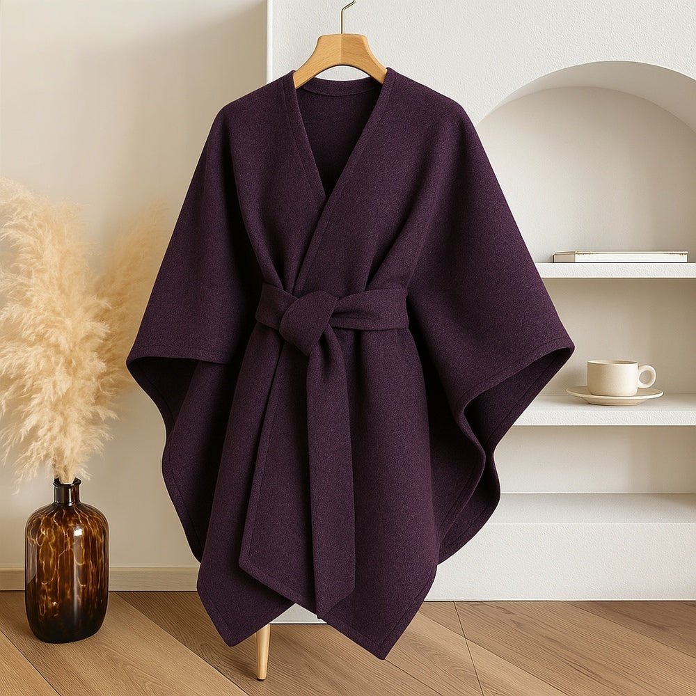 LUXPONCHO – Winddichter Schalmantel für gemütliche Eleganz 9