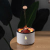 LavaMist Flammenbefeuchter | Aromatherapie-Diffusor & Nachtlampe | Realistischer Feuereffekt | Luftreiniger für Zuhause 1