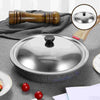KochSchutz – Stainless Steel Lid for Versatile Kitchen Use and Perfect Cooking