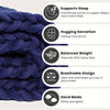 Plushora - Handcrafted Minky Thick Blanket for Warmth & Comfort
