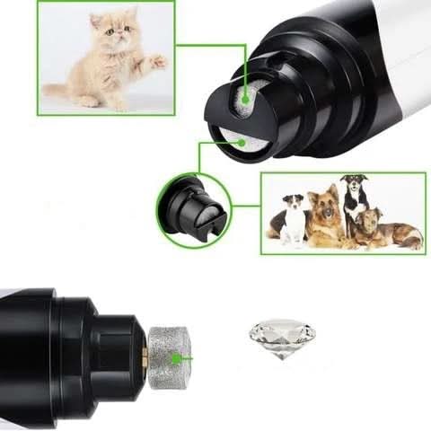 Luckynail – Gentle Paw Grinder For Stress-Free Nail Trimming In Pets