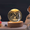 QOLA Crystal Ball Lamp Magical Lighting For Elegance And Atmosphere