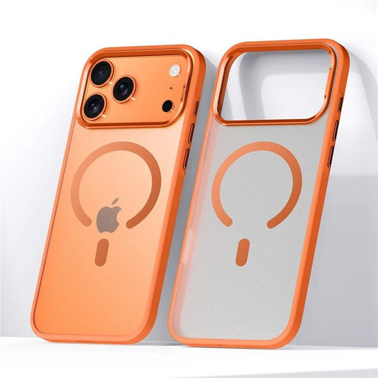 MAGMATTE – Stoßfestes MagSafe-Case mit Legierungslinsenrahmen für iPhone 17 0
