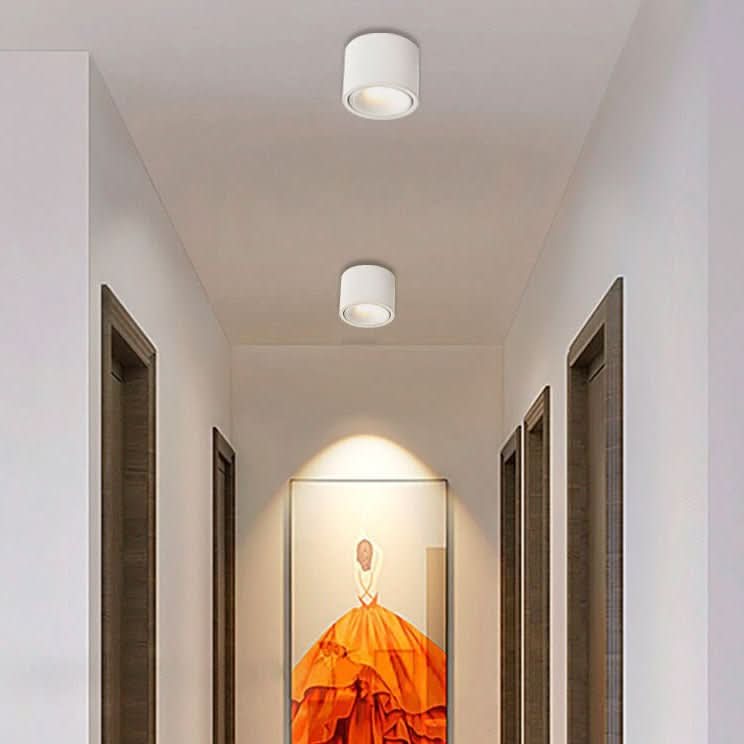Lumikreis – Minimalist LED Ceiling Light With Adjustable Spotlight