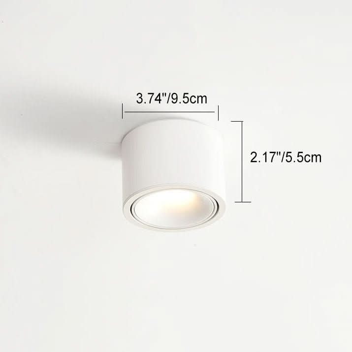 Lumikreis – Minimalist LED Ceiling Light With Adjustable Spotlight