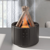 FlareMist Aroma Humidifier | Ultrasonic Flame Light Diffuser | Humidifier with Essential Oil Function | Relaxing Home Accessory