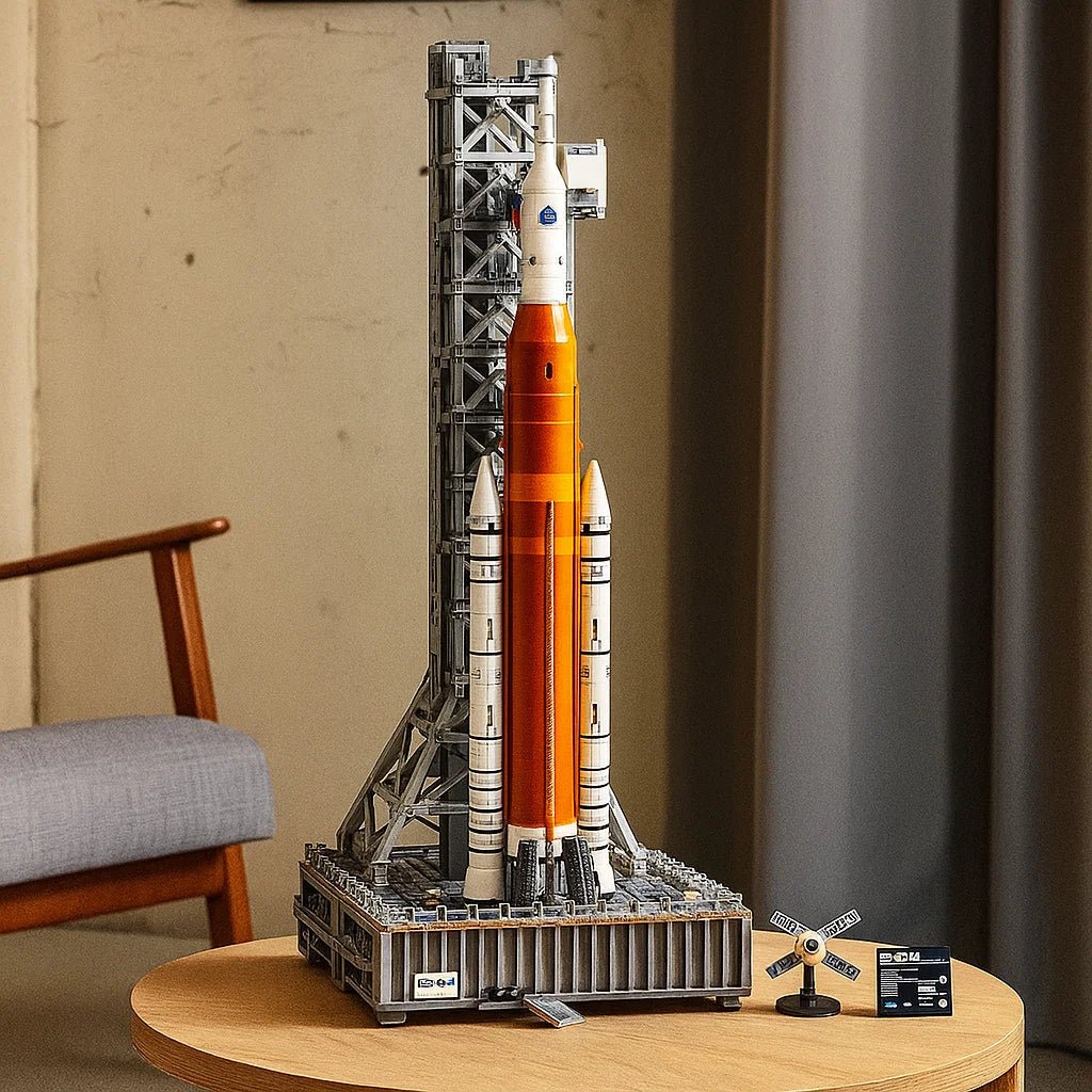 MOONBOUND – Von Artemis inspiriertes Weltraum-Startsystem-Modellbausatz mit Rakete und Turm 3