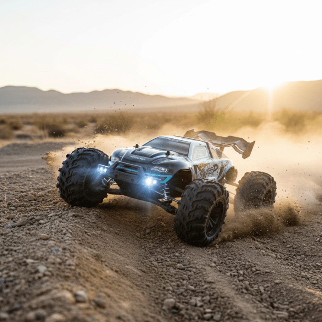 MUDSTORM – 1:16 Elektrischer Offroad-RC-Truck mit LED-Scheinwerfern 1