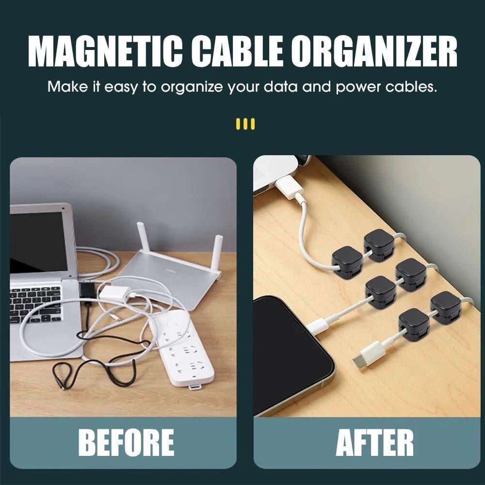 OrgaMag – Magnetic Helper for Organization and Cable Management at Home