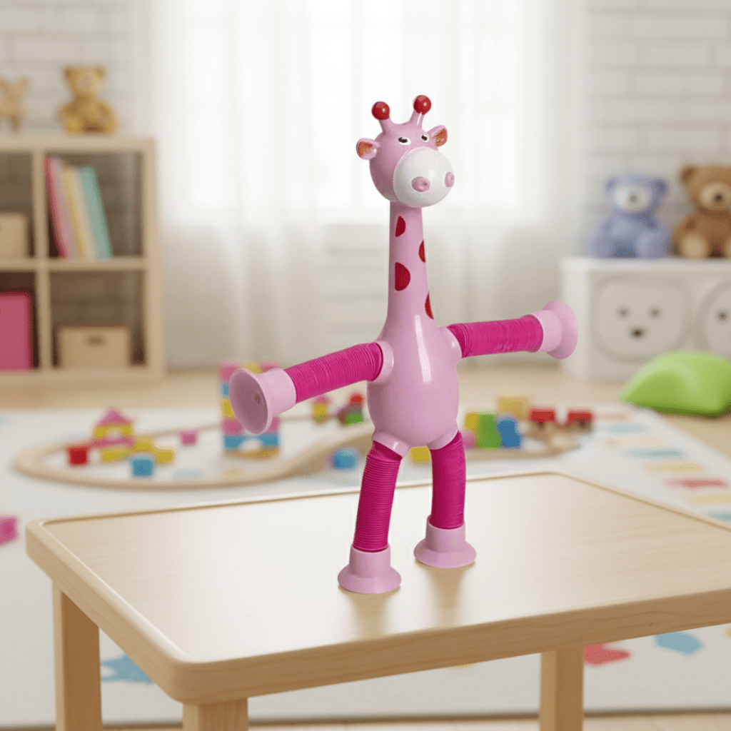 FlexiGiraffe – Flexible Suction Cup Toy for Creative Children