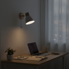 YADIEL Wall Lamp - Nordic Wooden Wall Lamp with Pull Switch