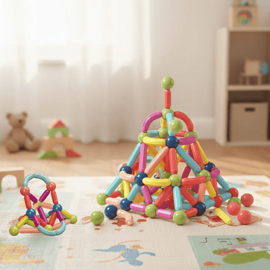 Stabkunst – Magnetische Kreativstäbe Für Fantasievolles Bauen Und Lernen