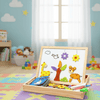 ArtMagnet Easel – Magnetic & Classic Wooden Easel for Kids – Creativity and Learning Fun Everywhere