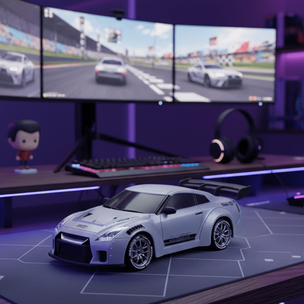 Drift Racers - Remote-Controlled Car for LED Drifting and All-Wheel Drive Fun