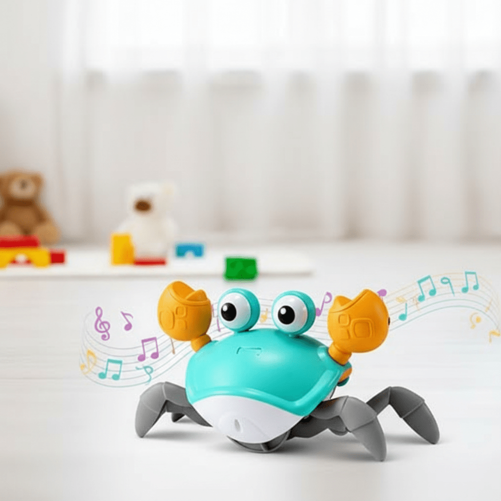 MoveeCrab – Interactive Crawling Aid with Music and Light for Babies