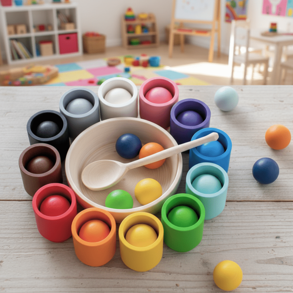 TinkerTots Lab – Colorful Montessori Learning Game For Creative Children