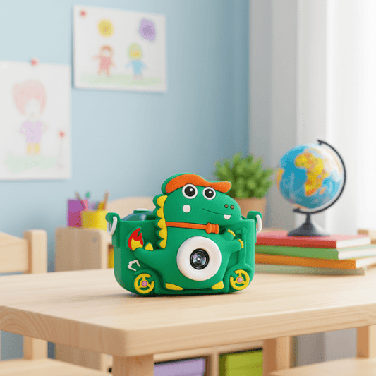 FotoDino – Dino-Themed Kids' Camera with 1080p HD & Selfie Function