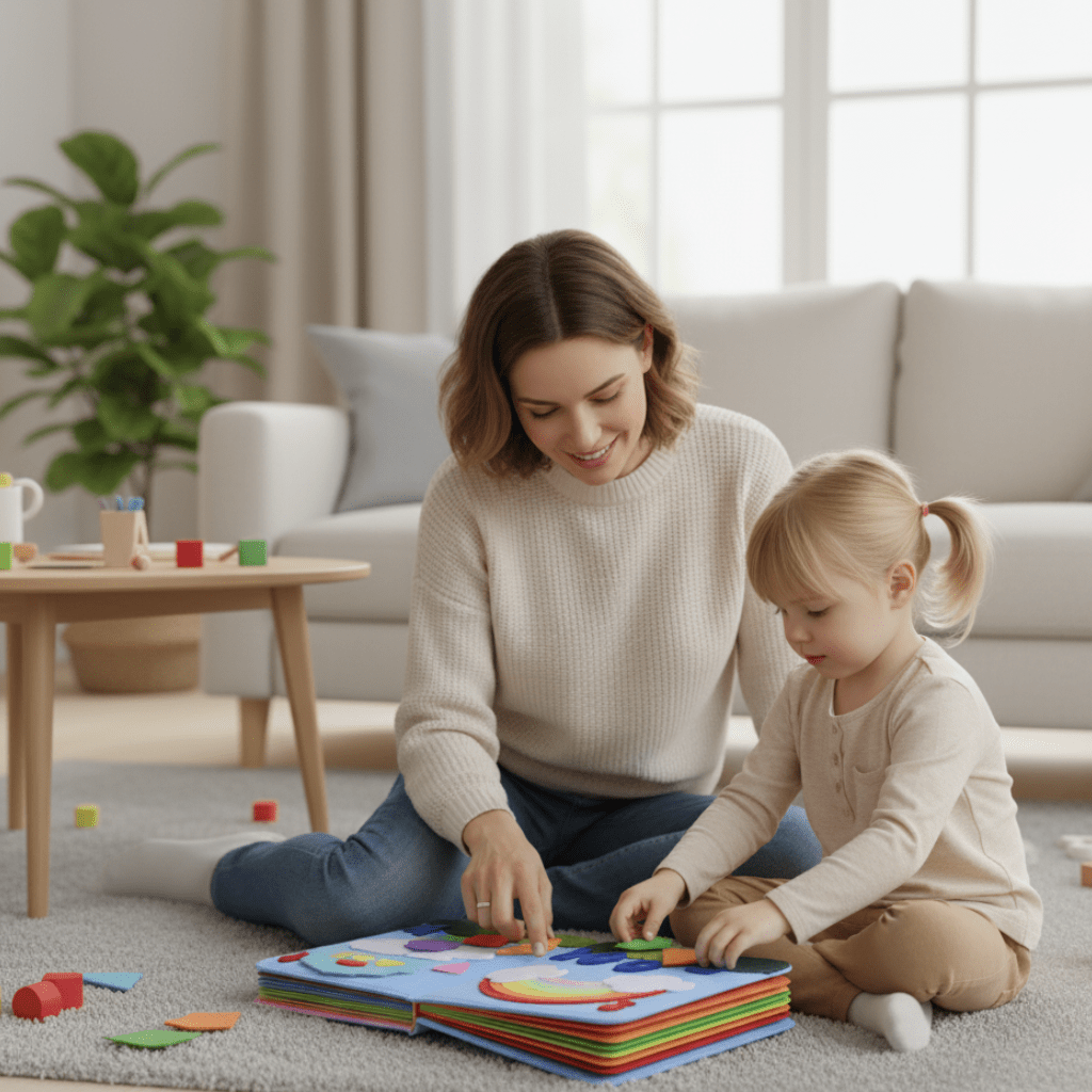 Wonder Book - Montessori-Inspired Learning Book For Children | Interactive Stories And Learning Activities