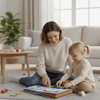 Wonder Book - Montessori-Inspired Learning Book For Children | Interactive Stories And Learning Activities