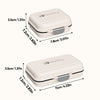 Compact Medicine Case – Portable Pill Organizer with 7 Compartments and Triple Seal