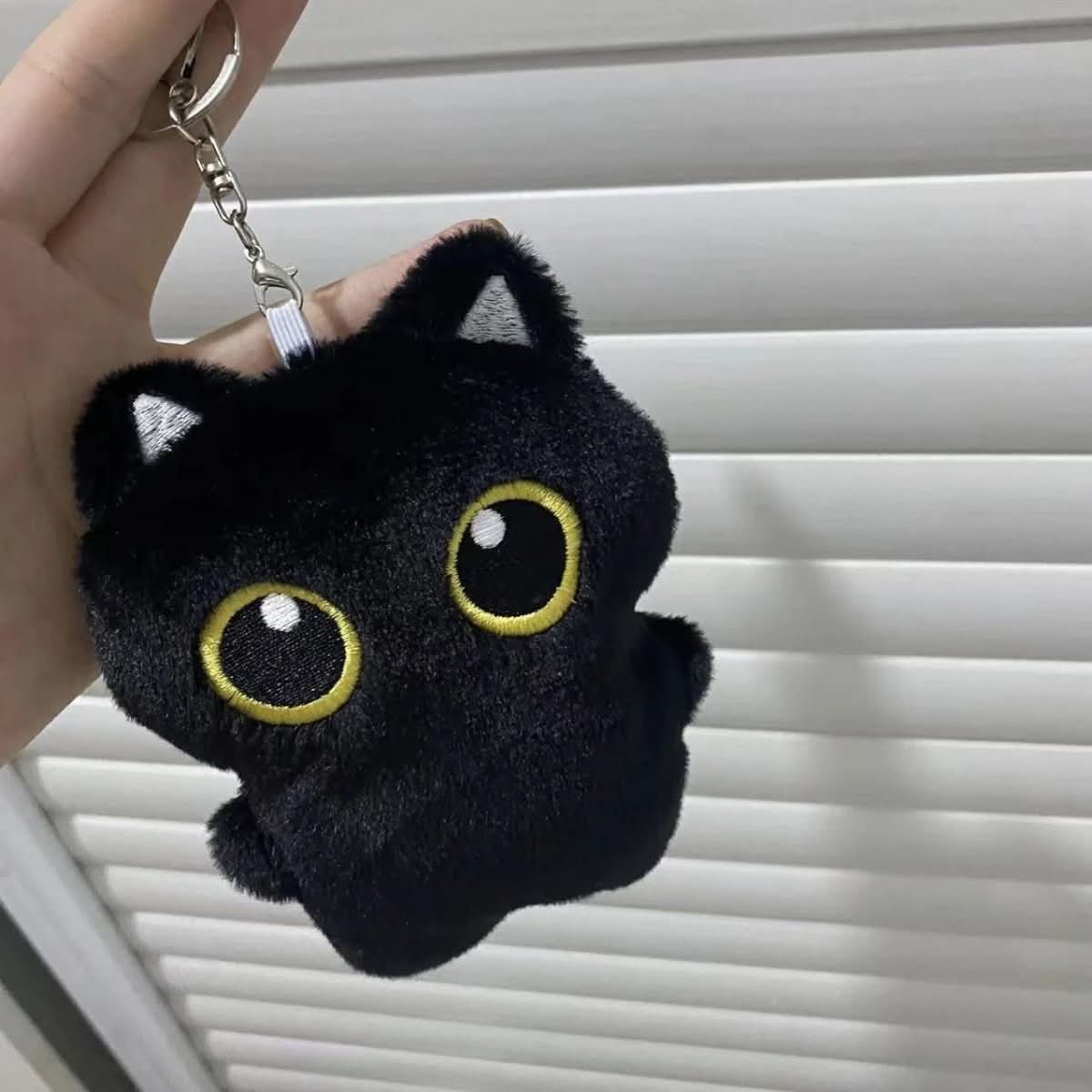 LITTLPURR – Black Plush Kitten 10 cm for Children