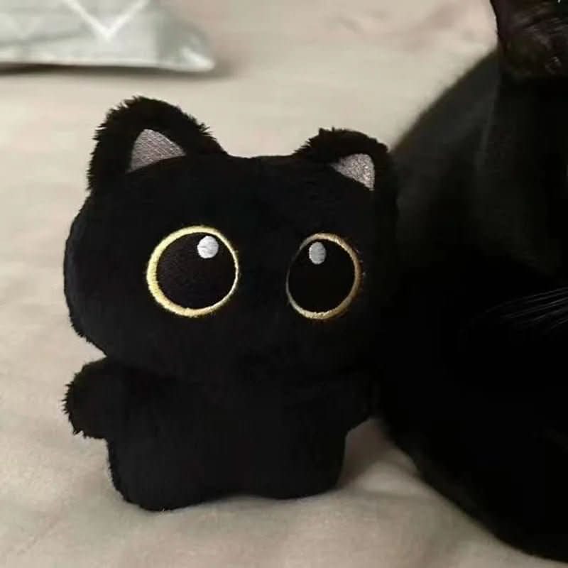 LITTLPURR – Black Plush Kitten 10 cm for Children