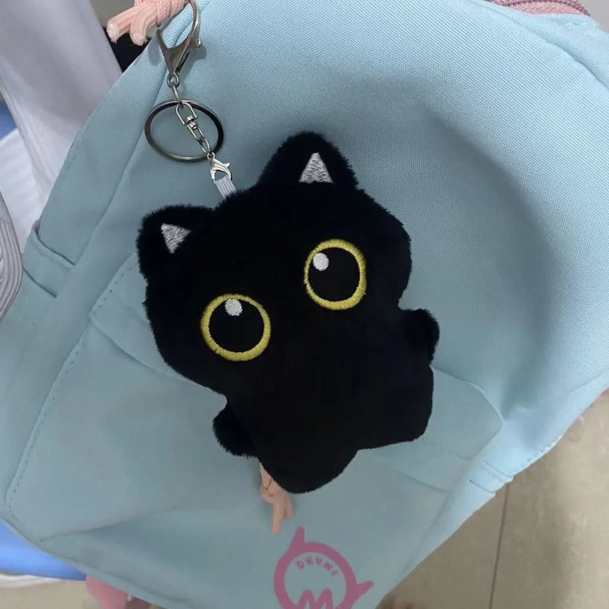 LITTLPURR – Black Plush Kitten 10 cm for Children