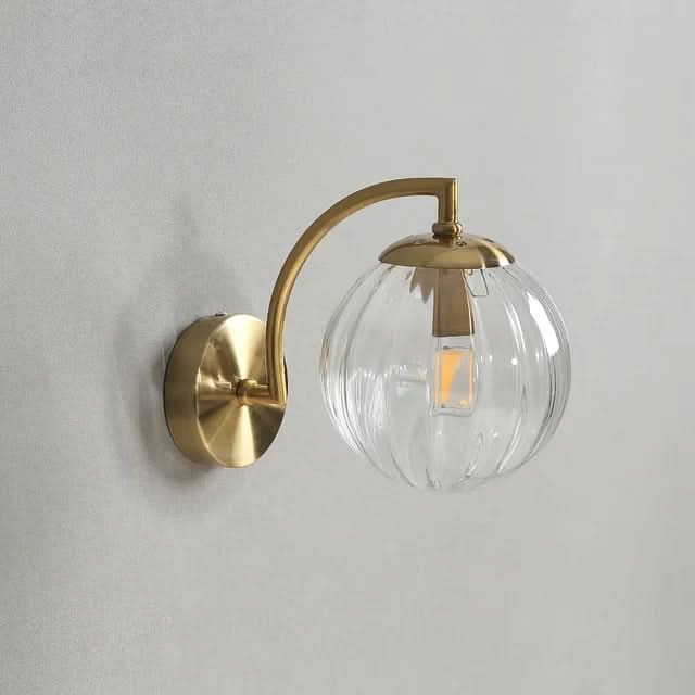Elegante Wandleuchte Mit Glasdesign