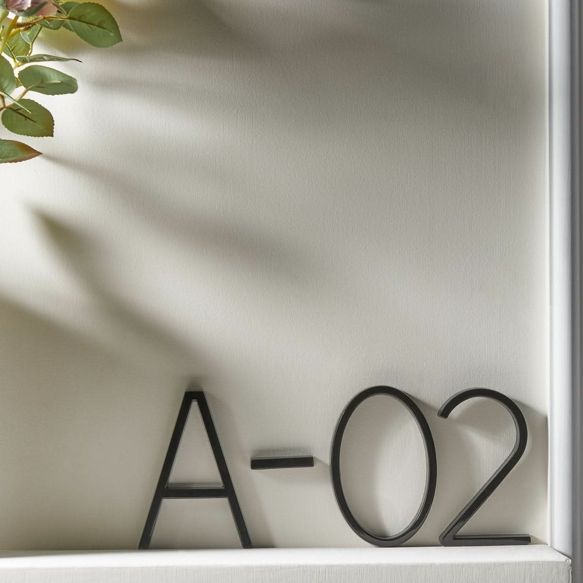 Modern Numbers – 3D House Numbers With a Floating Look For Modern Facades