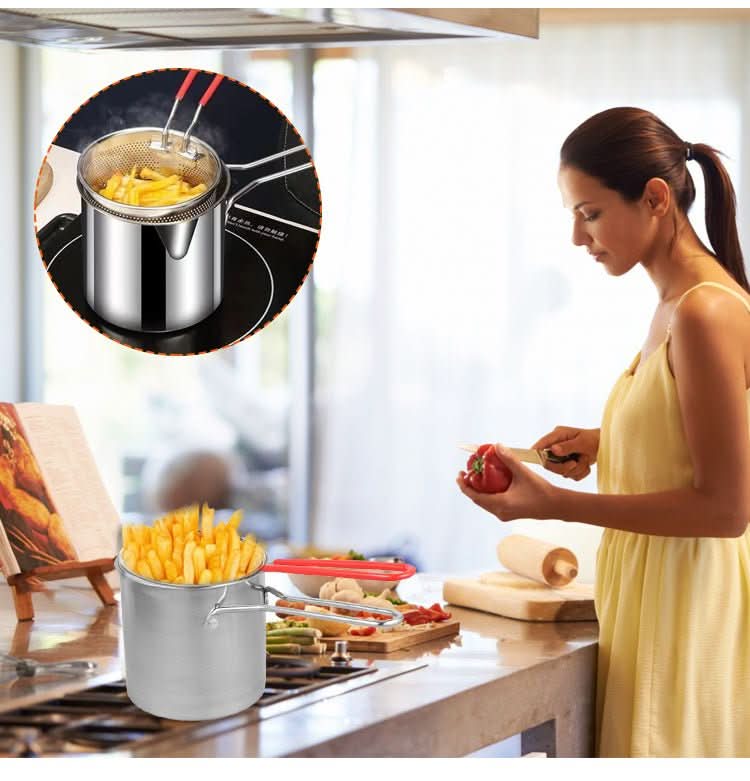 CrispyFrying – Stainless Steel Air Fryer for Low-Fat Frying & Versatile Cooking