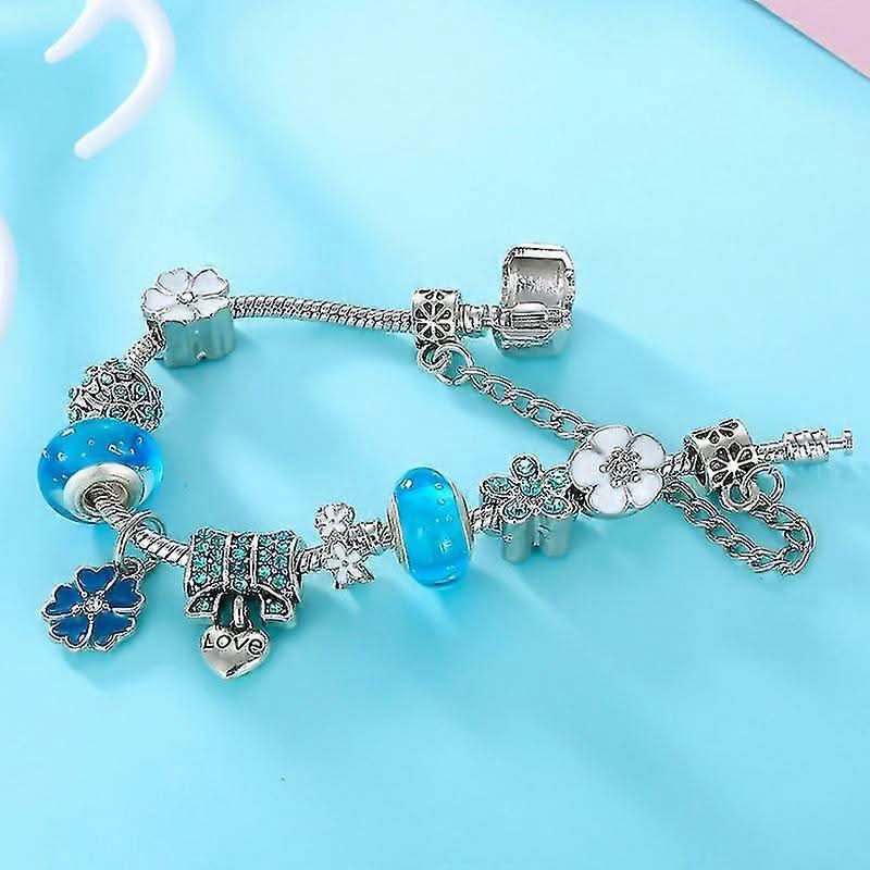 Natur Charme – Charme-Armband Aus 925er Sterlingsilber Für Jeden Anlass