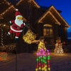 NOELFLOW – Solarlaterne in Form einer Weihnachtsmann-Gießkanne für eine warme Weihnachtsstimmung im Garten 6