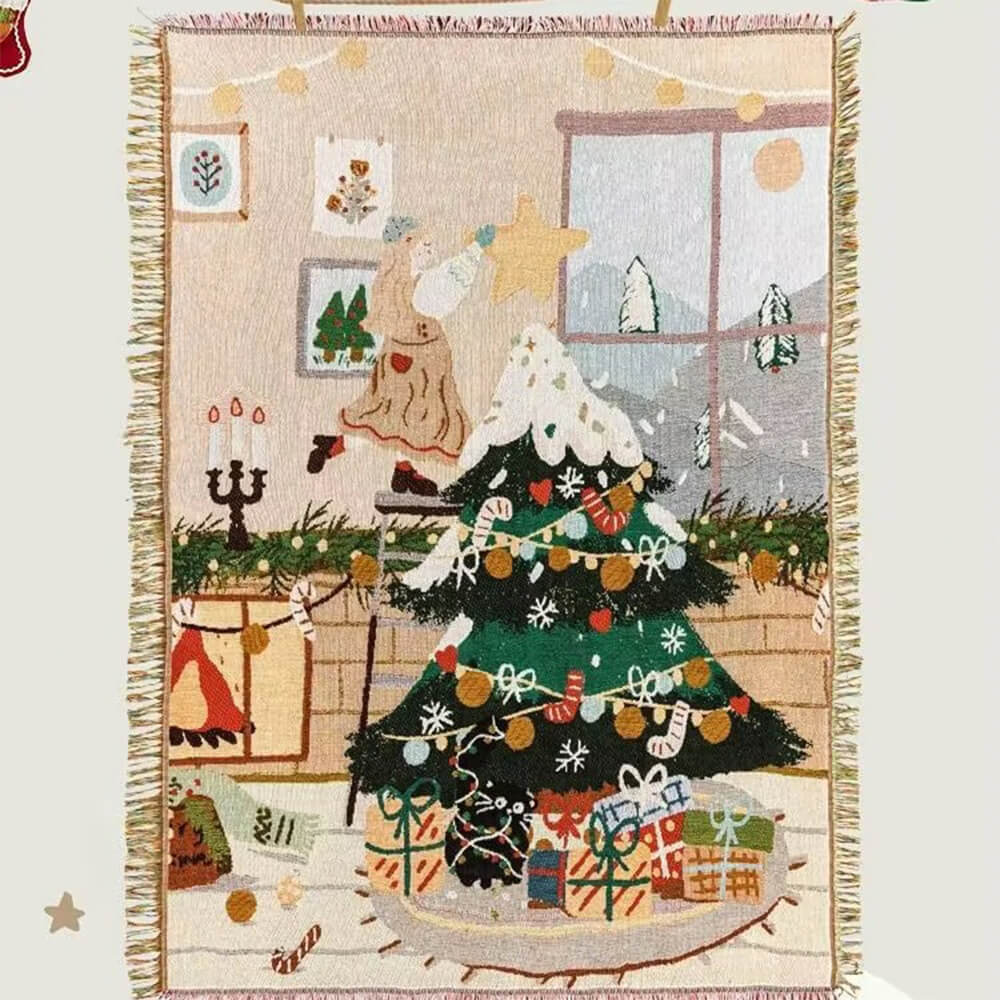 NOELNEST – Weicher Jacquard-Strick-Sofabezug, waschbar 6