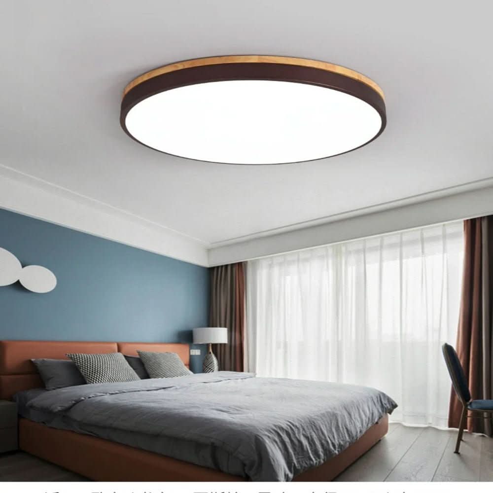 NORDLUMINA LIGHT – Ceiling Light Made of Natural Wood – Scandinavian Design Kitchen, Living Room
