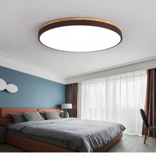 NORDLUMINA LIGHT – Ceiling Light Made of Natural Wood – Scandinavian Design Kitchen, Living Room