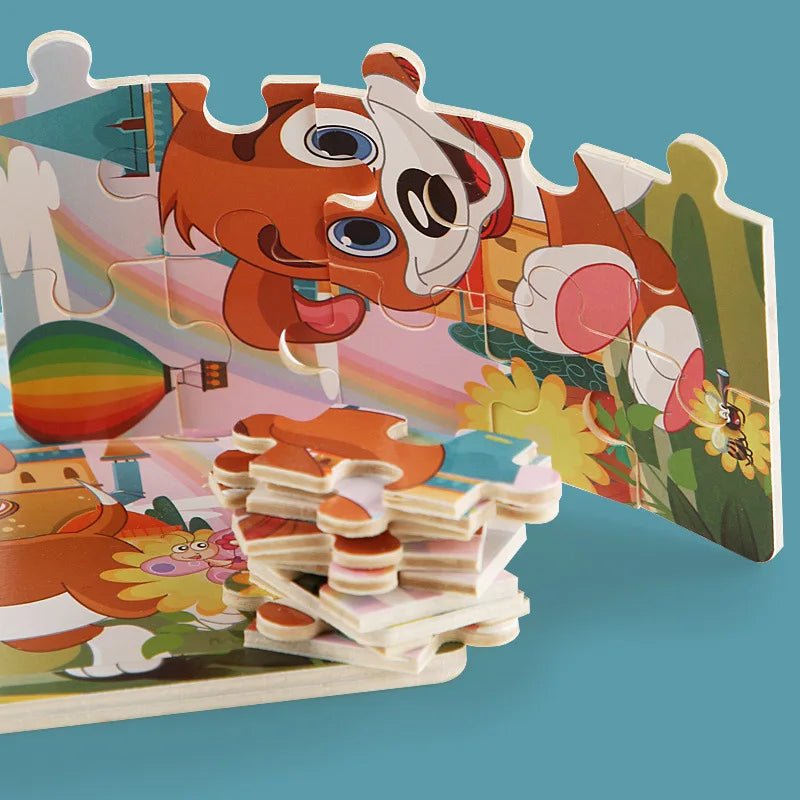 KitzelSchnapp – 3D Wooden Puzzles For Early Childhood Learning