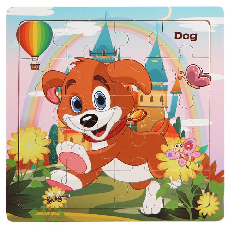 KitzelSchnapp – 3D Wooden Puzzles For Early Childhood Learning