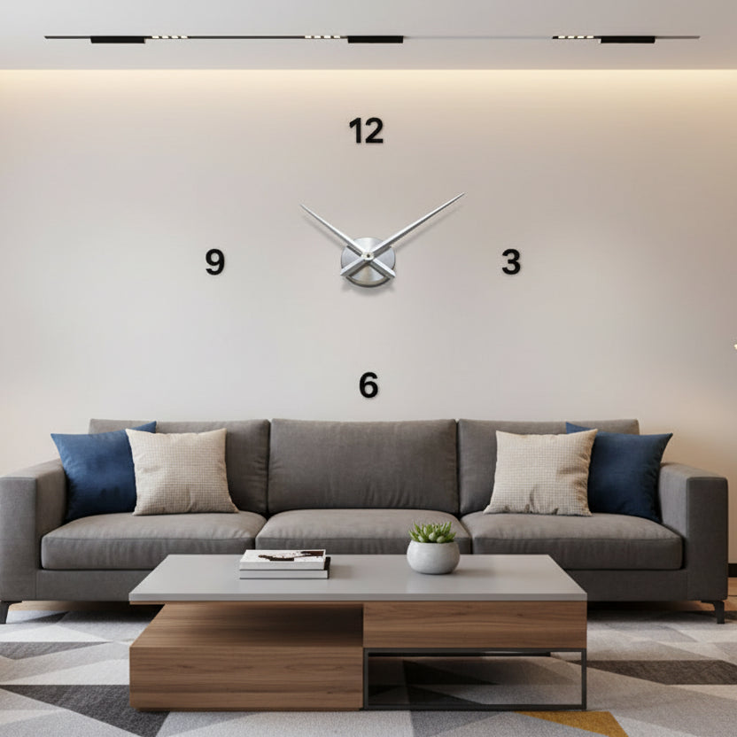 Tempora Wall Clock Timeless Elegance Living Room