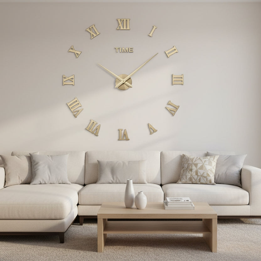 Tempora Wall Clock Timeless Elegance Living Room
