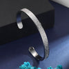 Zahira - Stainless Steel Bangle with Ayatul Kursi Engraving