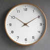Nordic Wood – Stylish Wooden Wall Clock For Modern Living