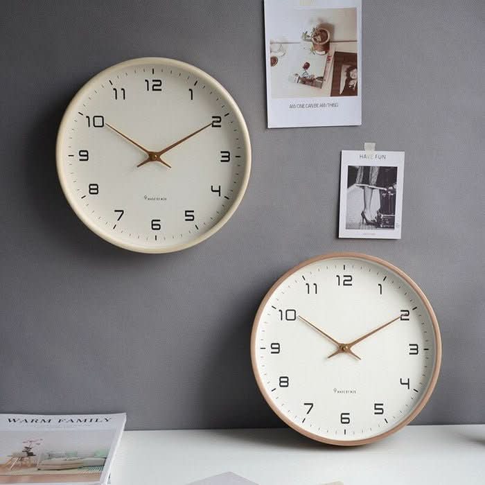 Nordic Wood – Stylish Wooden Wall Clock For Modern Living