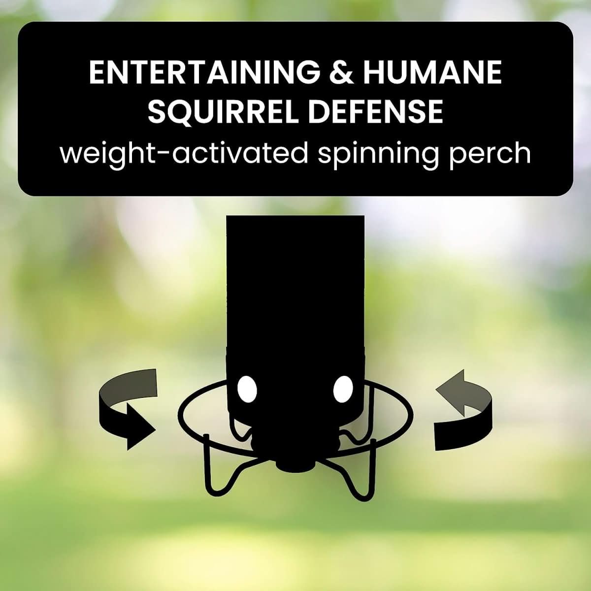 Nährschutz – Squirrel-Proof Bird Feeder with Weight-Activated Dispenser