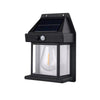Elegante Outdoor Solar Wandleuchte mit Bewegungsmelder