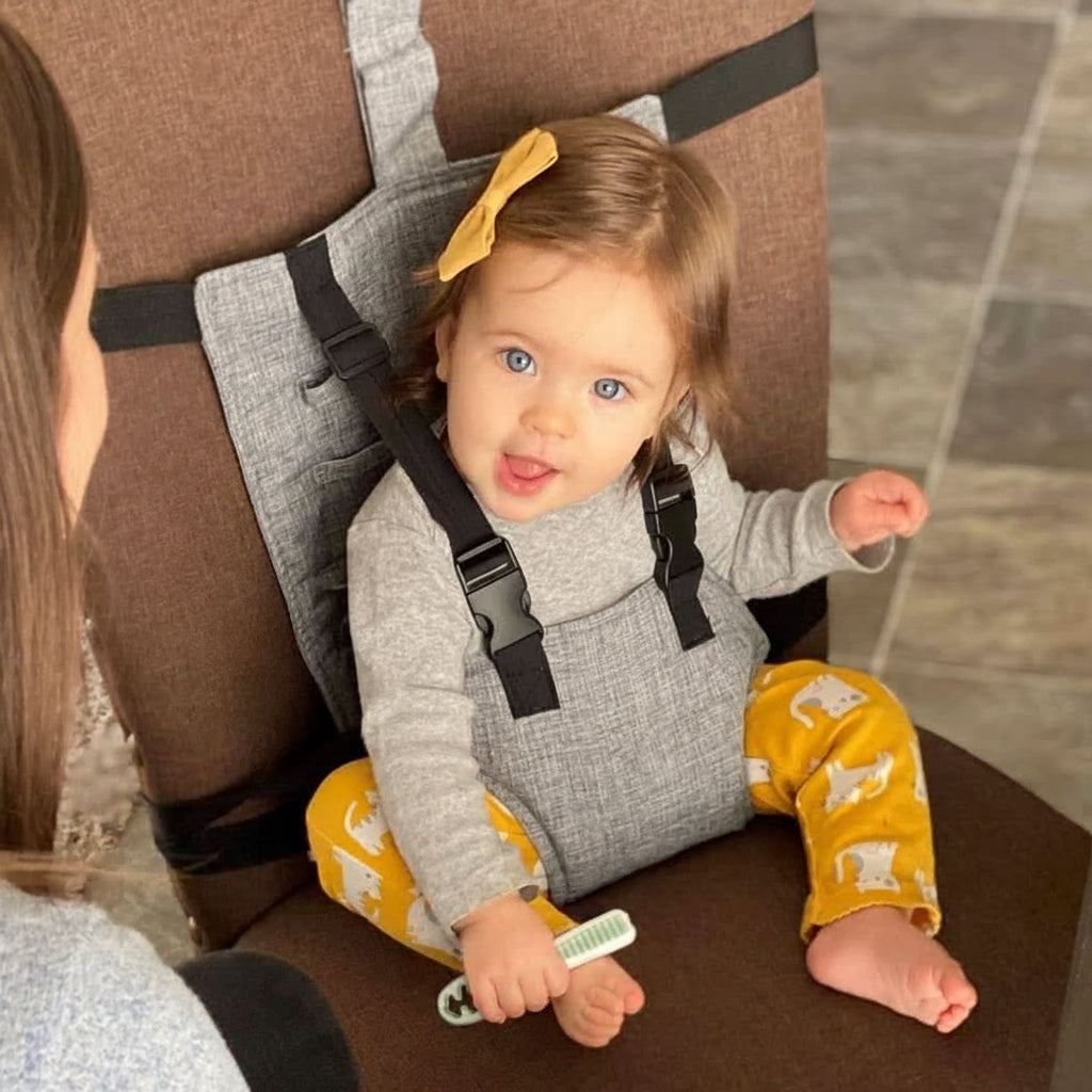 Safety Seat – Portable High Chair Harness for Secure Seating on the Go