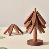 Edle Baum Untersetzer in Holzoptik