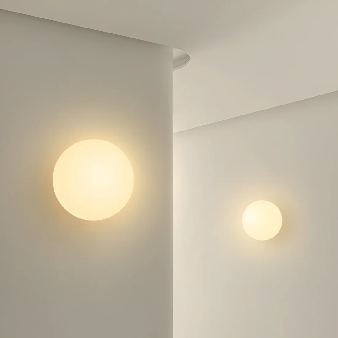 OPALUXE – Moderne Glas-Wandleuchte für elegante Raumbeleuchtung 4