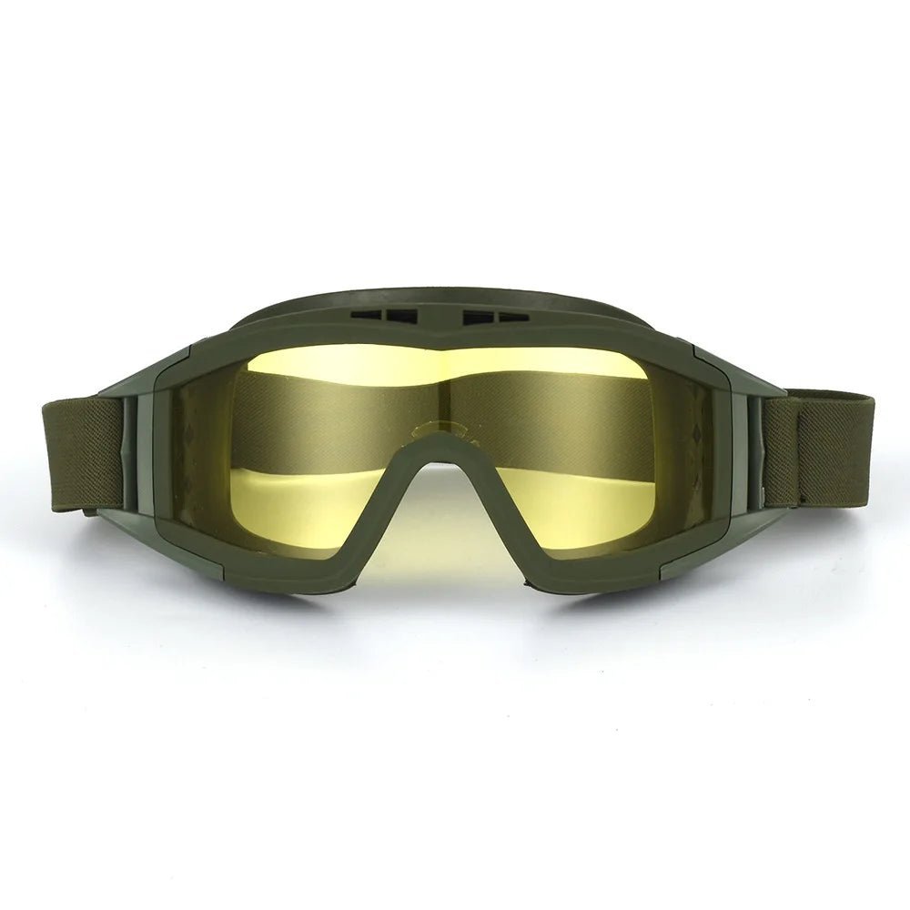 OPTRIGEAR – Taktische Schutzbrille mit 3 austauschbaren Gläsern für den Outdoor-Schutz 15