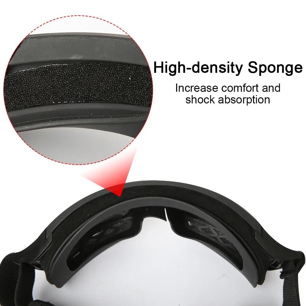 OPTRIGEAR – Taktische Schutzbrille mit 3 austauschbaren Gläsern für den Outdoor-Schutz 8