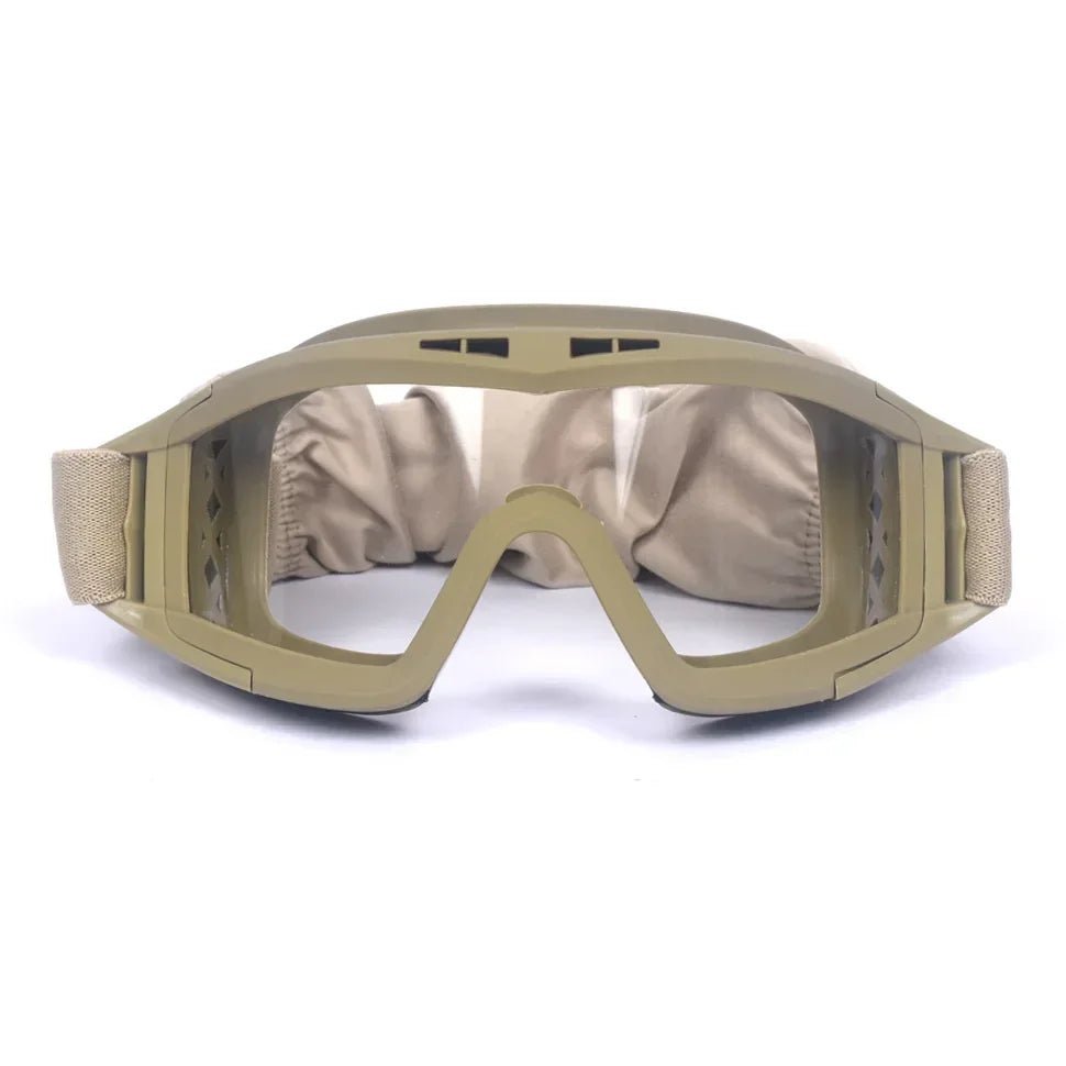 OPTRIGEAR – Taktische Schutzbrille mit 3 austauschbaren Gläsern für den Outdoor-Schutz 9